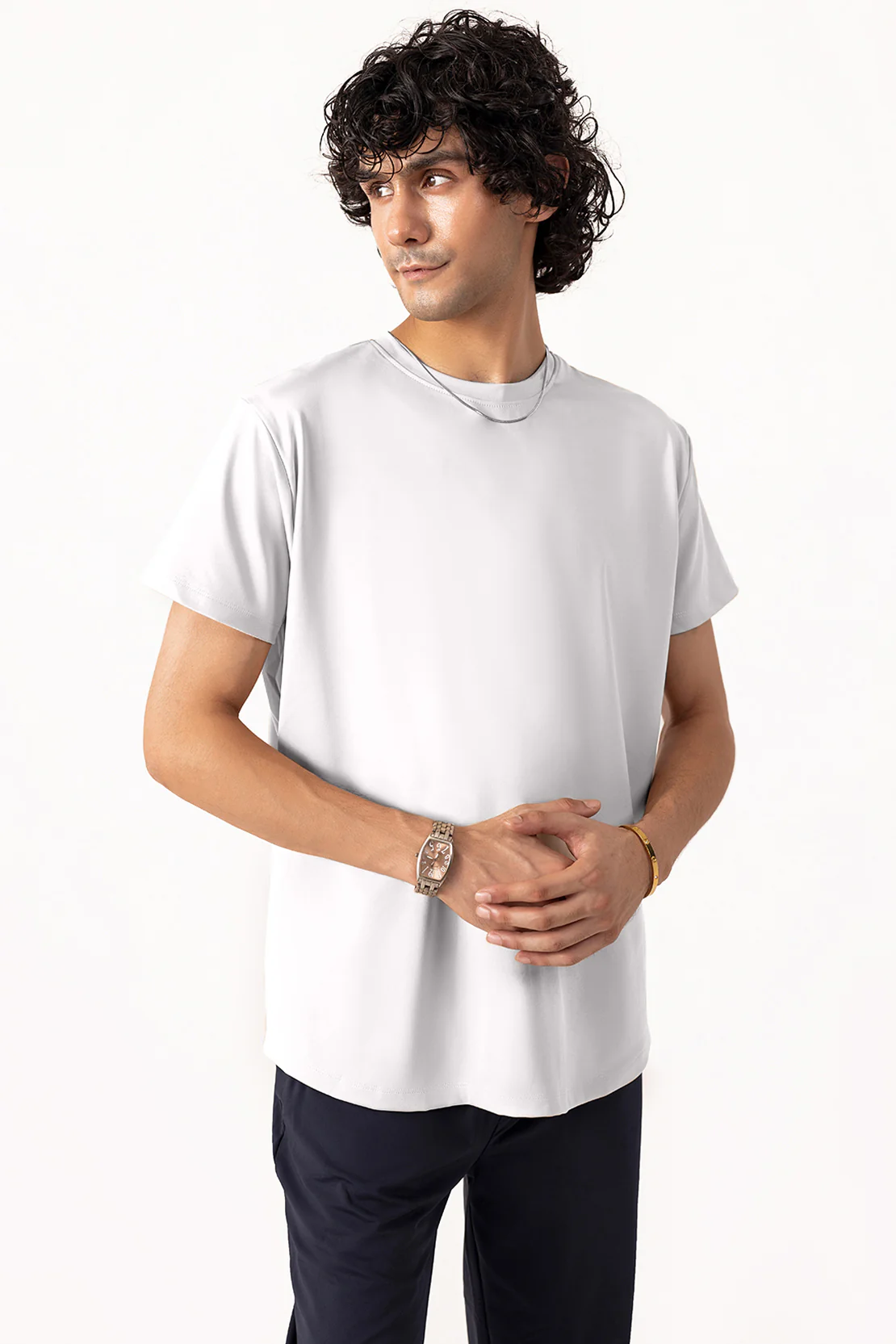 Boxy Crewneck Tee Shirt - Image 2