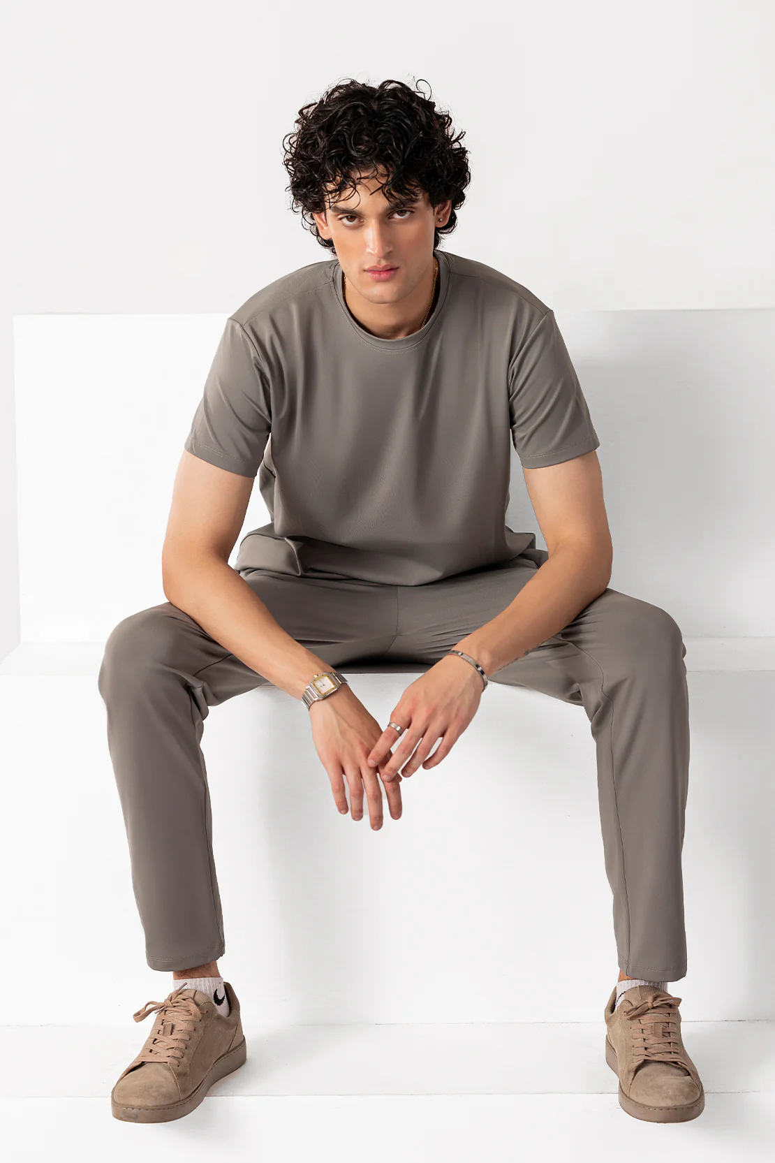 Boxy Crewneck Tee Shirt - Image 2