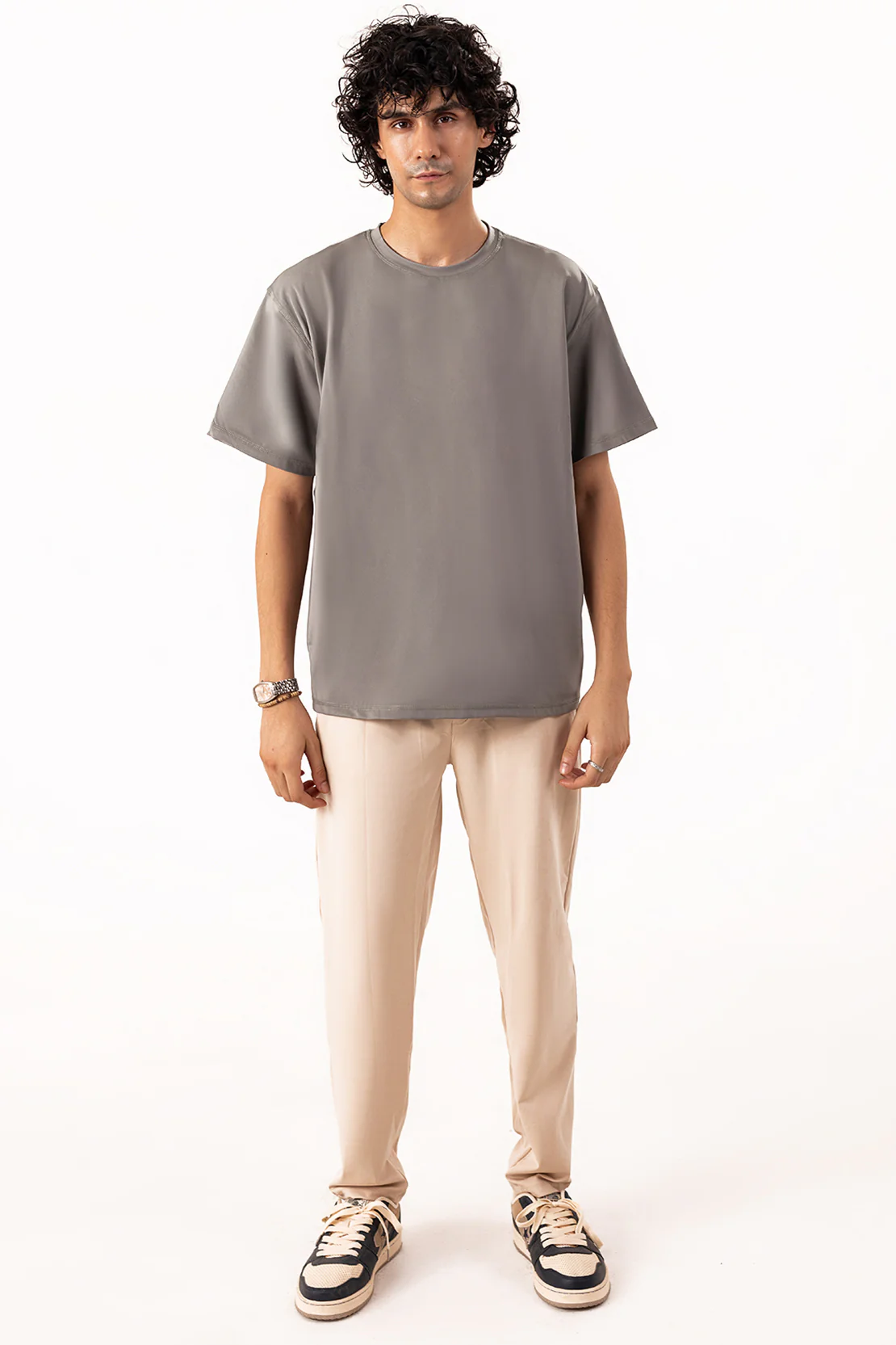 Boxy Crewneck Tee Shirt