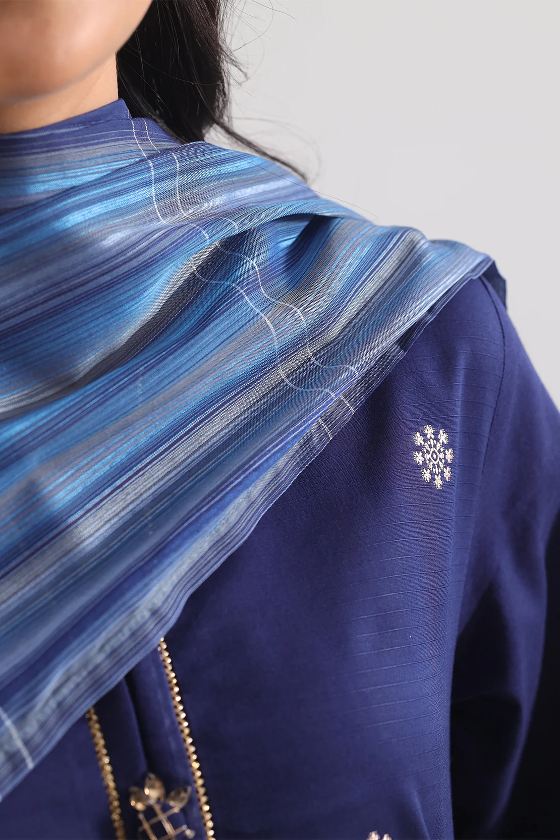 Cotton Jacquard Dupatta - Image 4