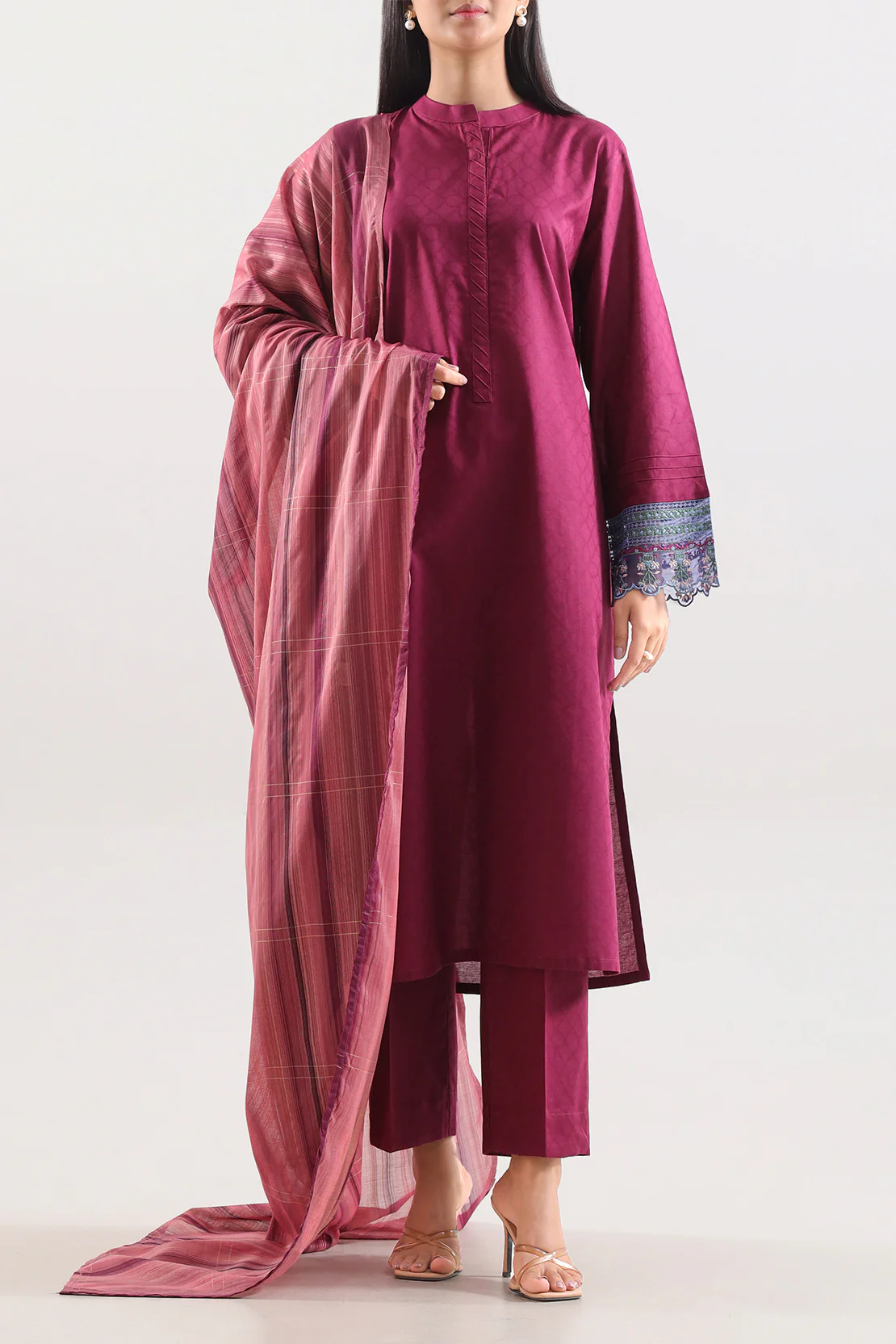 Cotton Jacquard Dupatta