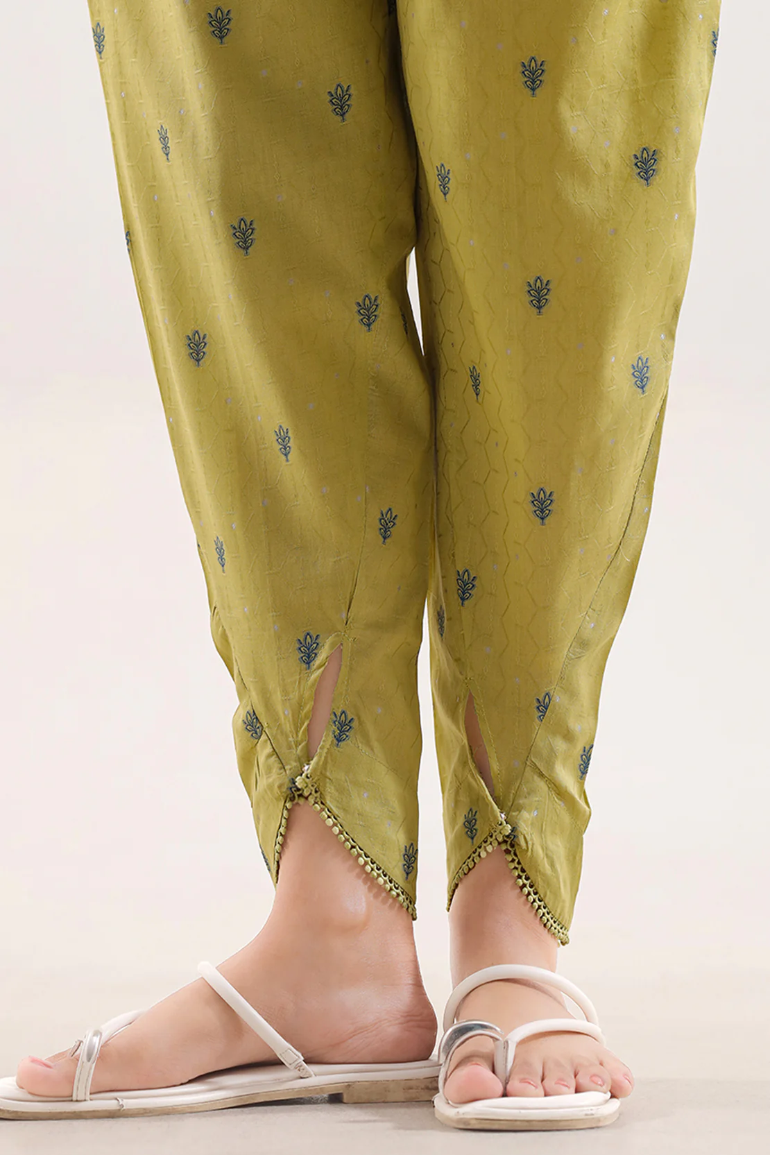 Cotton Jacquard Pant - Image 3