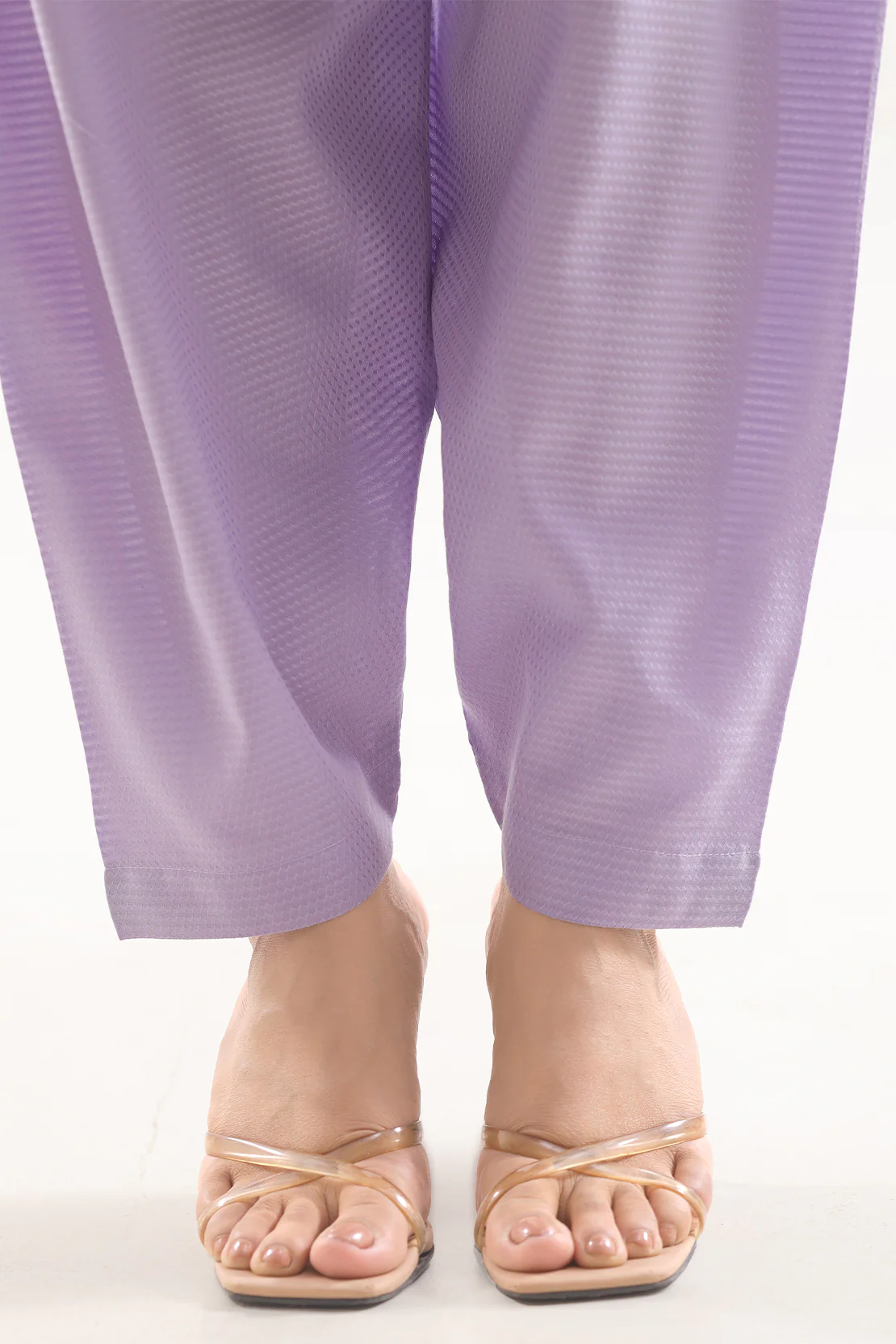 Cotton Jacquard Pants