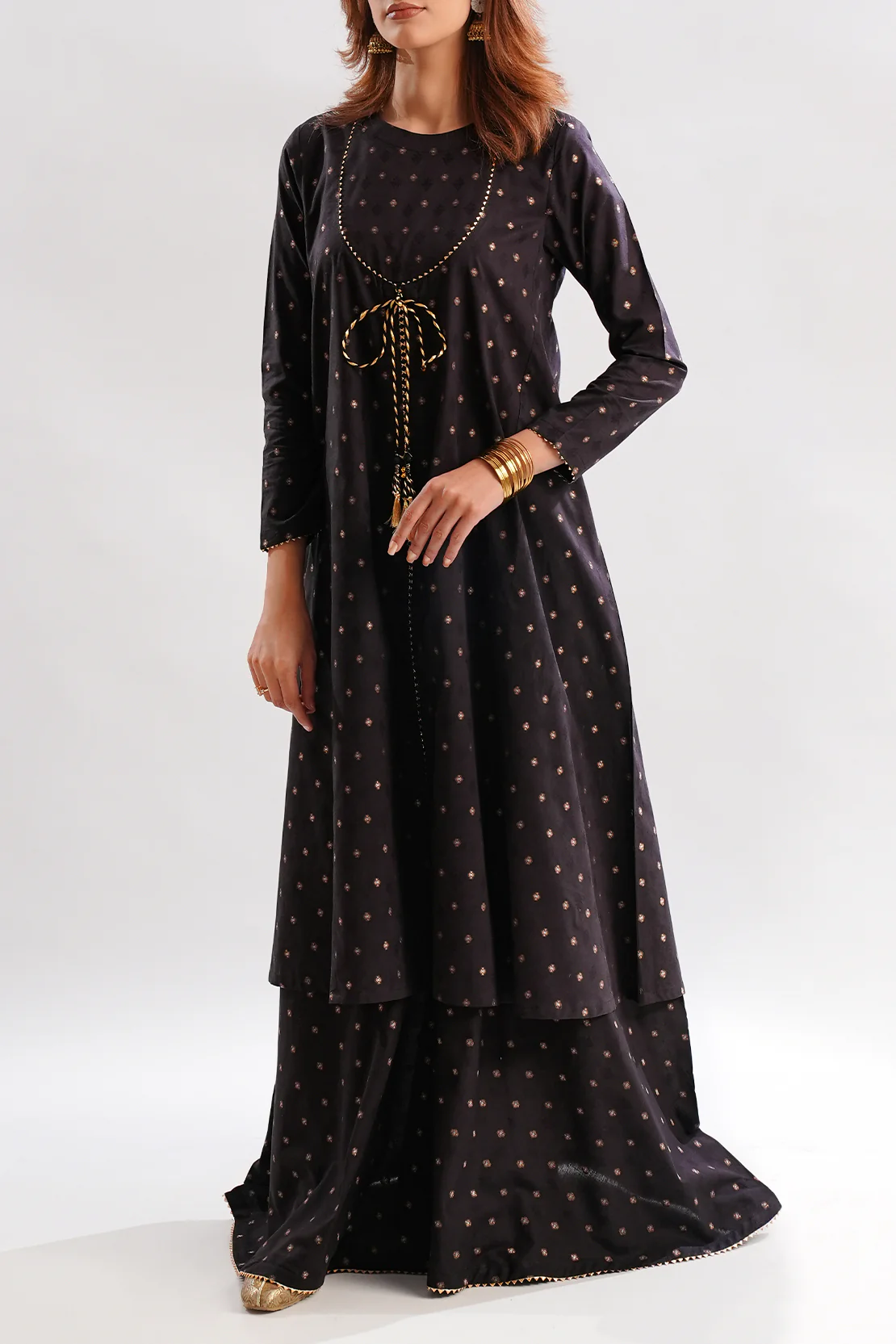 Cotton Jacquard Stitched 2 Piece (Shirt/Trouser) - Image 3