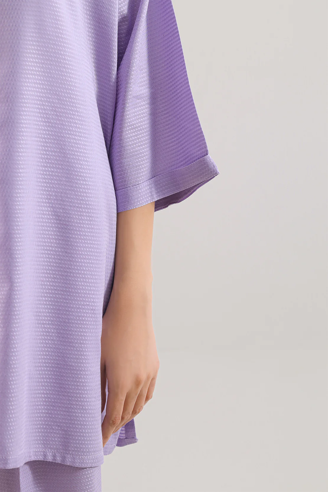 Cotton Jacquard Stitched 2 Piece (Shirt/Trouser) - Image 5