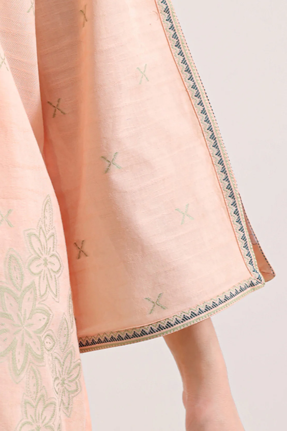 Cotton Jacquard Stitched 2 Piece (Shirt/Trouser) - Image 4