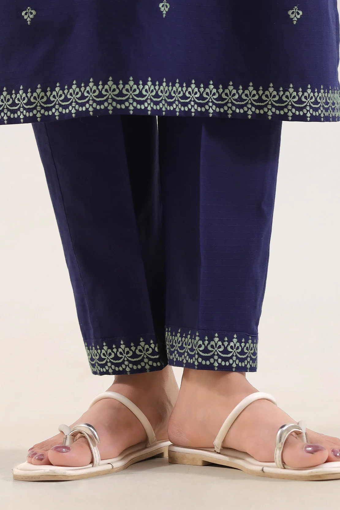 Cotton Jacquard Stitched 2 Piece (Shirt/Trouser) - Image 5