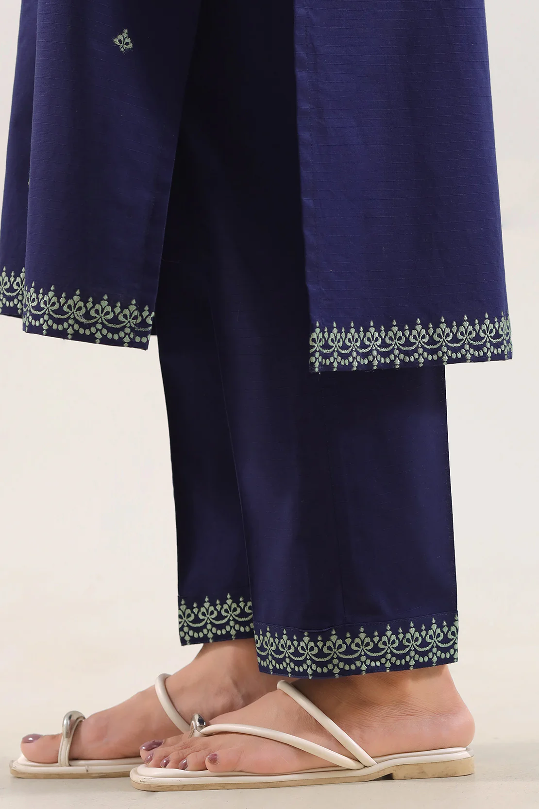 Cotton Jacquard Stitched 2 Piece (Shirt/Trouser) - Image 6