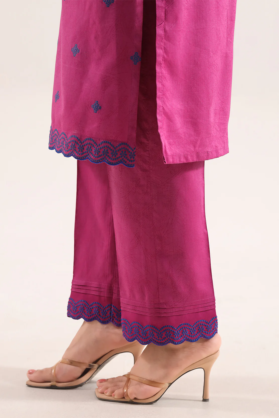 Cotton Jacquard Stitched 2 Piece (Shirt/Trouser) - Image 6