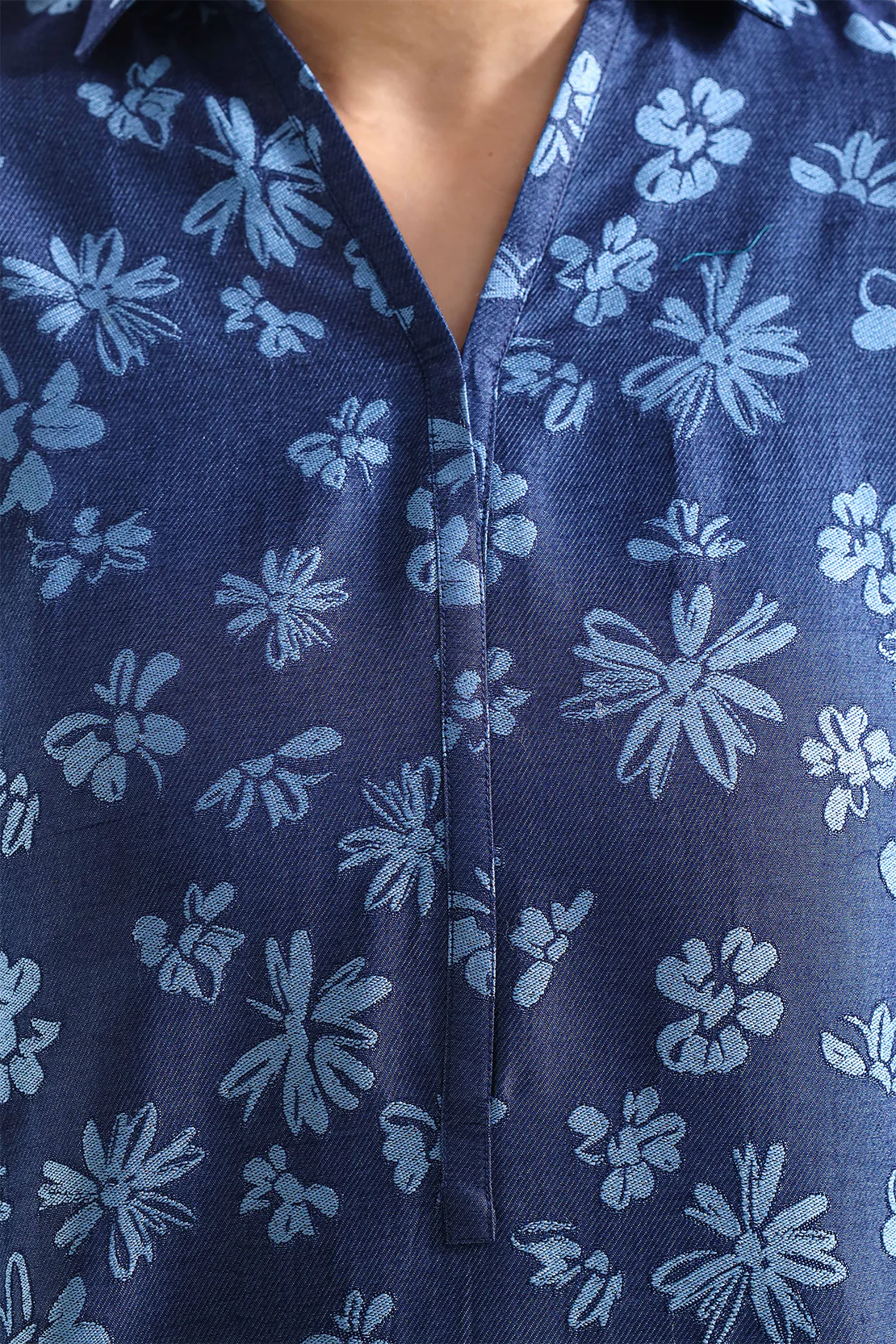 Cotton Jacquard Stitched 2 Piece (Shirt/Trouser) - Image 3