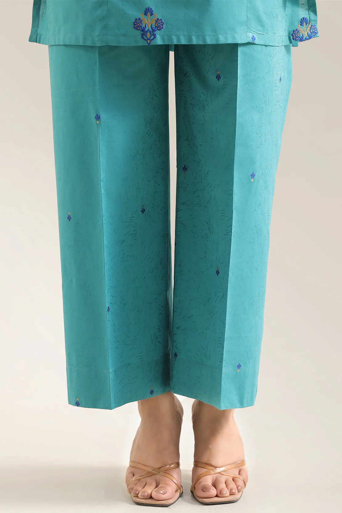 Cotton Jacquard Stitched 2 Piece (Shirt/Trouser) - Image 5