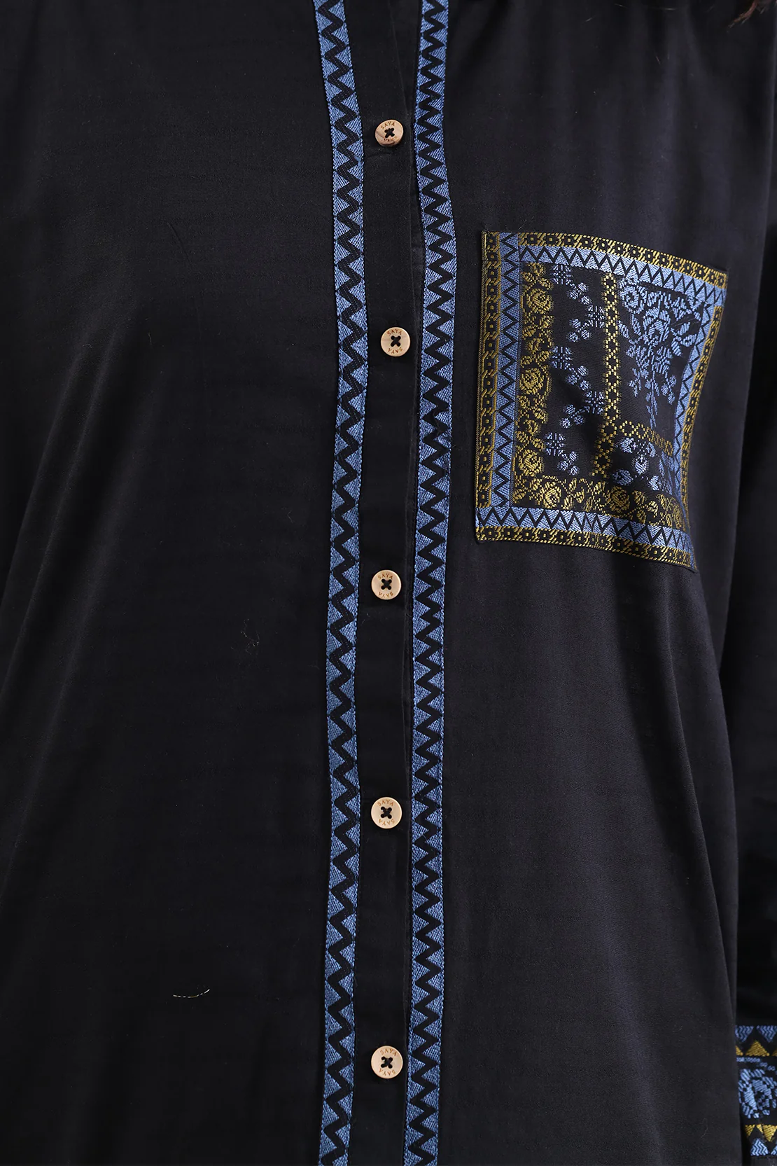 Cotton Jacquard Stitched 2 Piece (Shirt/Trouser) - Image 4