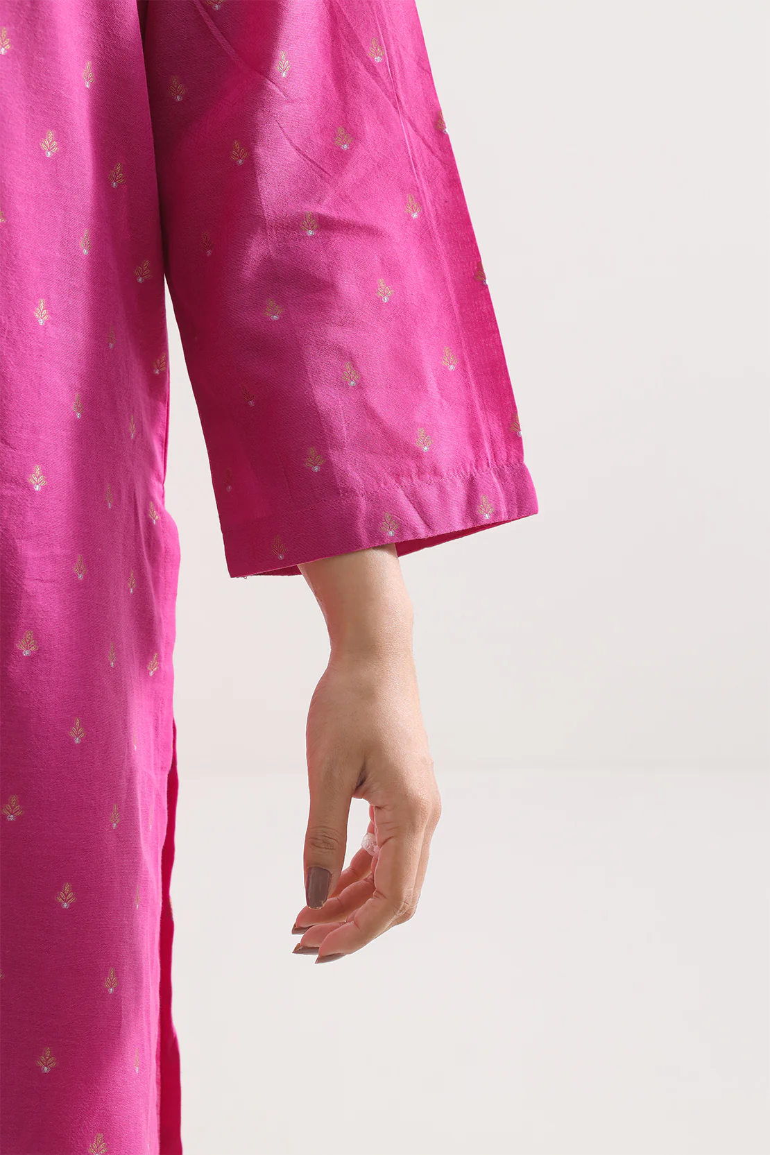 Cotton Jacquard Stitched 2 Piece (Shirt/Trouser) - Image 5