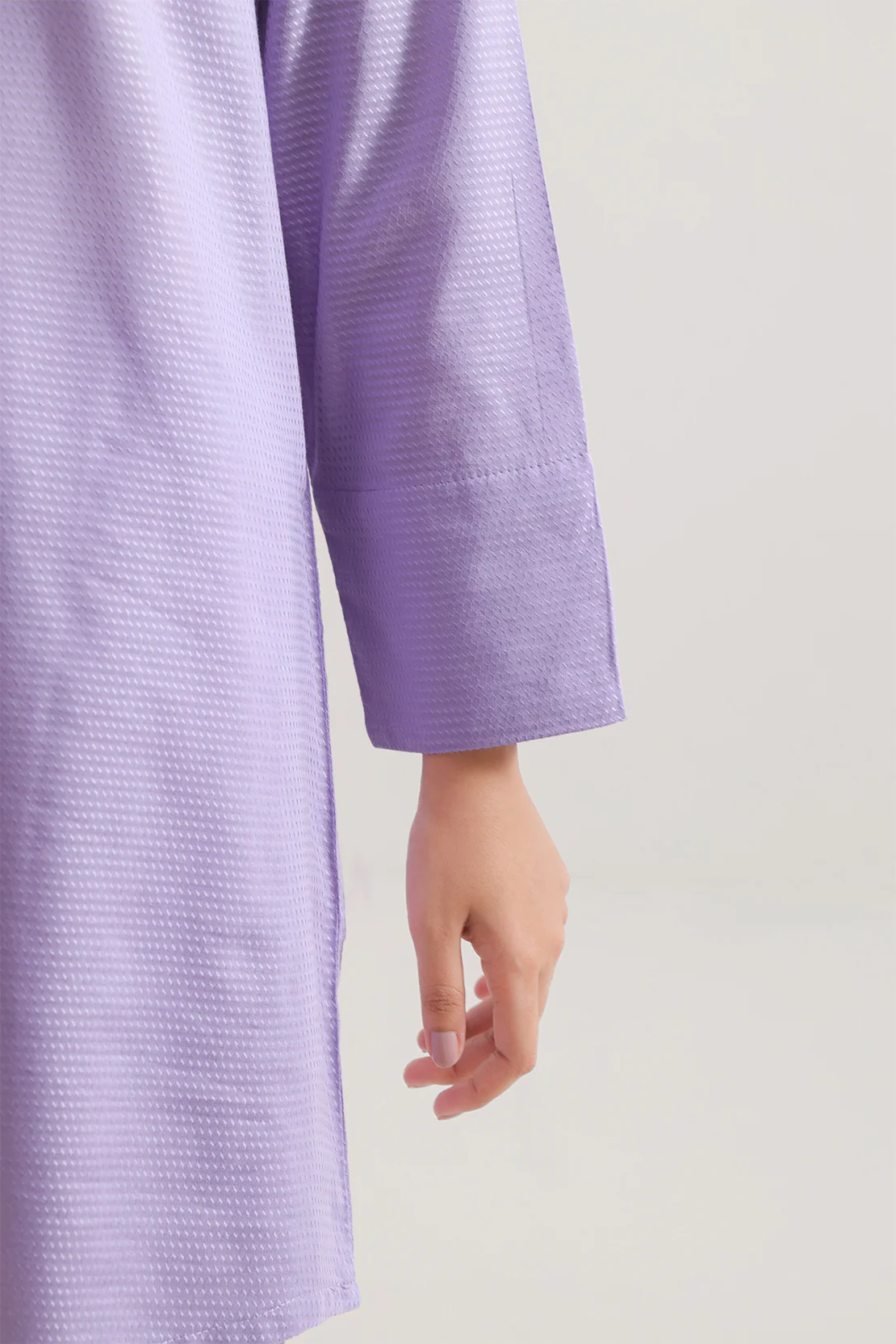 Cotton Jacquard Stitched 2 Piece (Shirt/Trouser) - Image 4