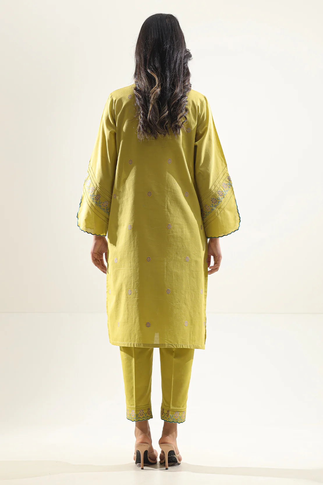 Cotton Jacquard Stitched 2 Piece (Shirt/Trouser) - Image 7