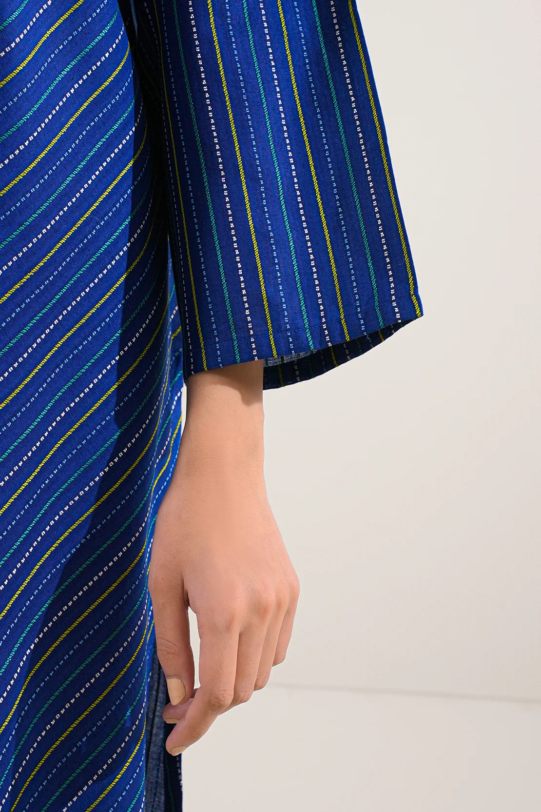 Cotton Jacquard Stitched 2 Piece (Shirt/Trouser) - Image 5