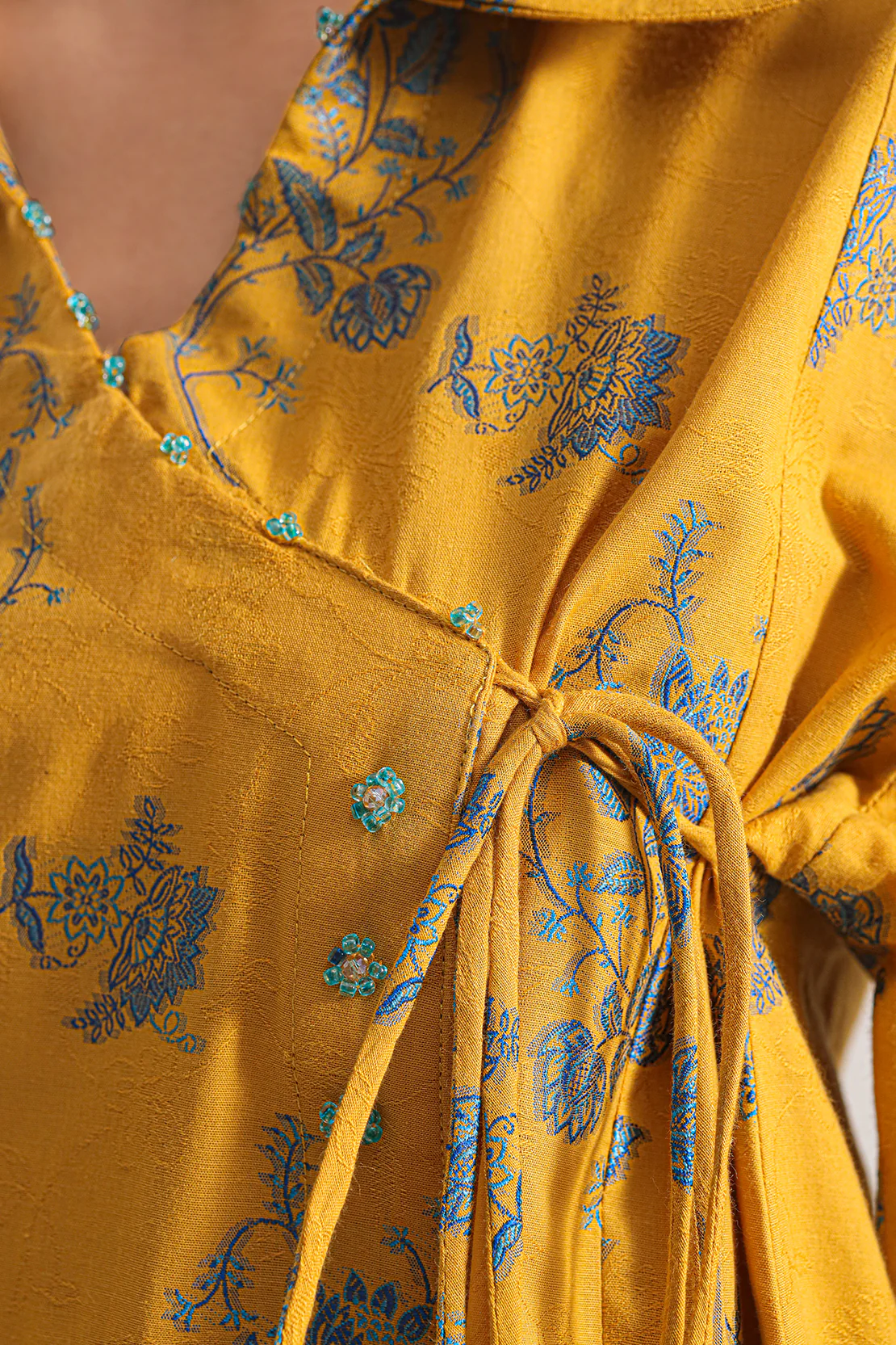 Cotton Jacquard Stitched 2 Piece (Shirt/Trouser) - Image 4