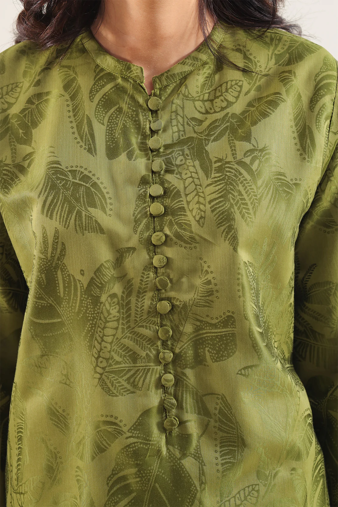 Cotton Jacquard Stitched 2 Piece (Shirt/Trouser) - Image 4