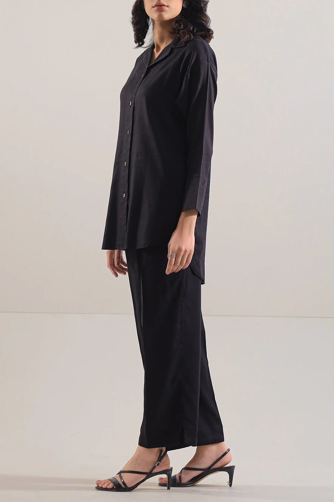 Cotton Jacquard Stitched 2 Piece (Shirt/Trouser) - Image 3