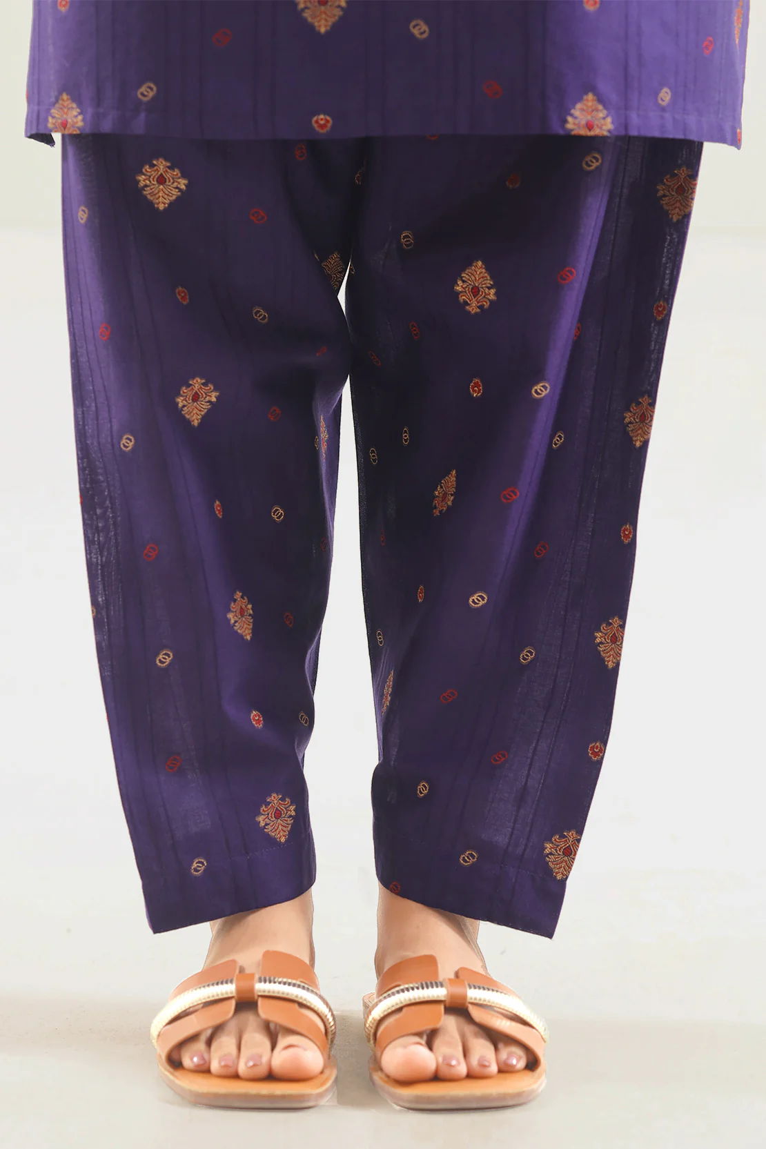 Cotton Jacquard Stitched 2 Piece (Shirt/Trouser) - Image 6