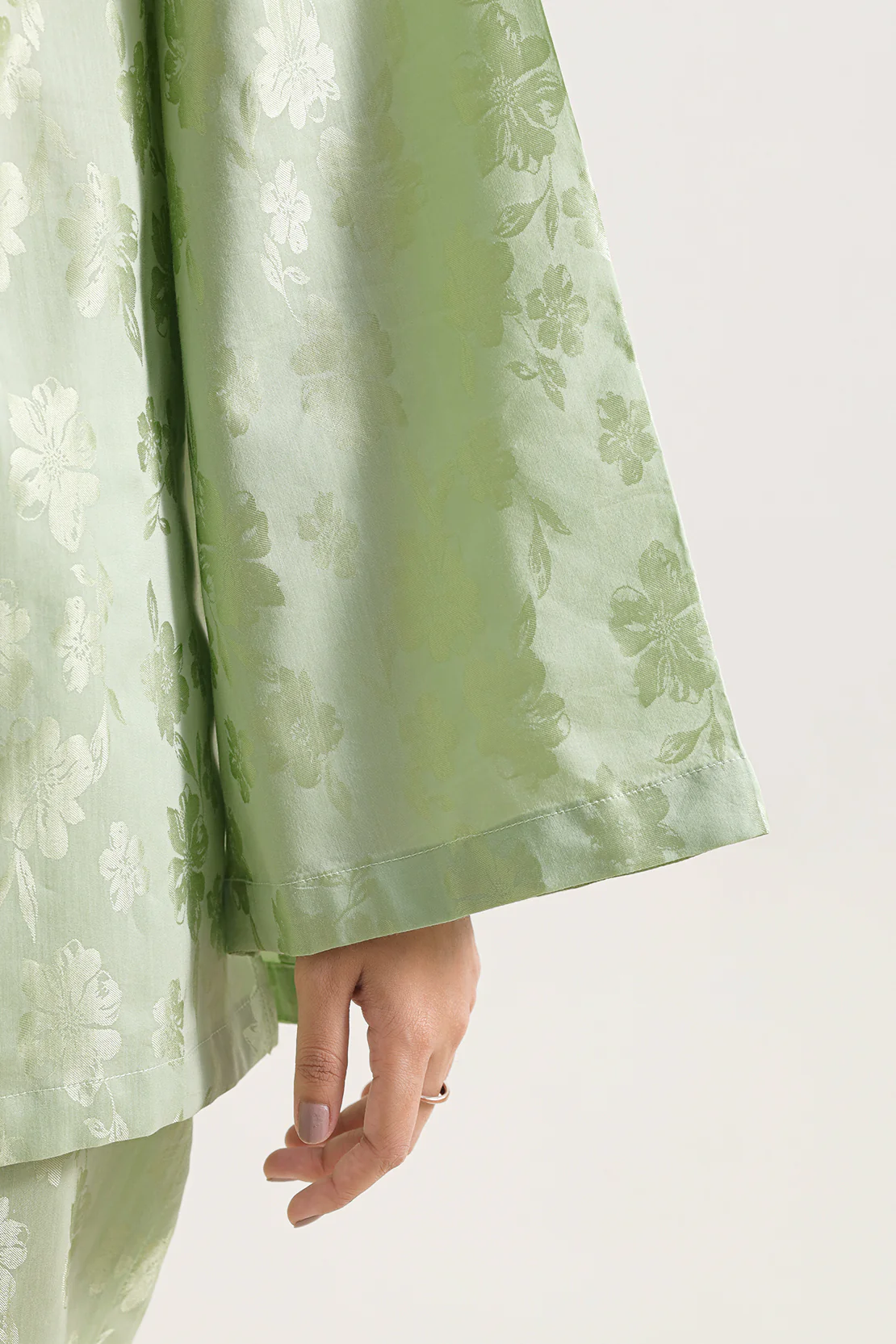 Cotton Jacquard Stitched 2 Piece (Shirt/Trouser) - Image 5