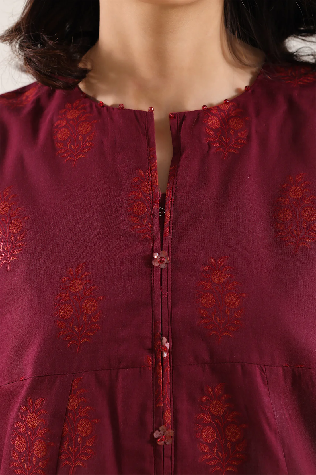 Cotton Jacquard Stitched 2 Piece (Shirt/Trouser) - Image 4