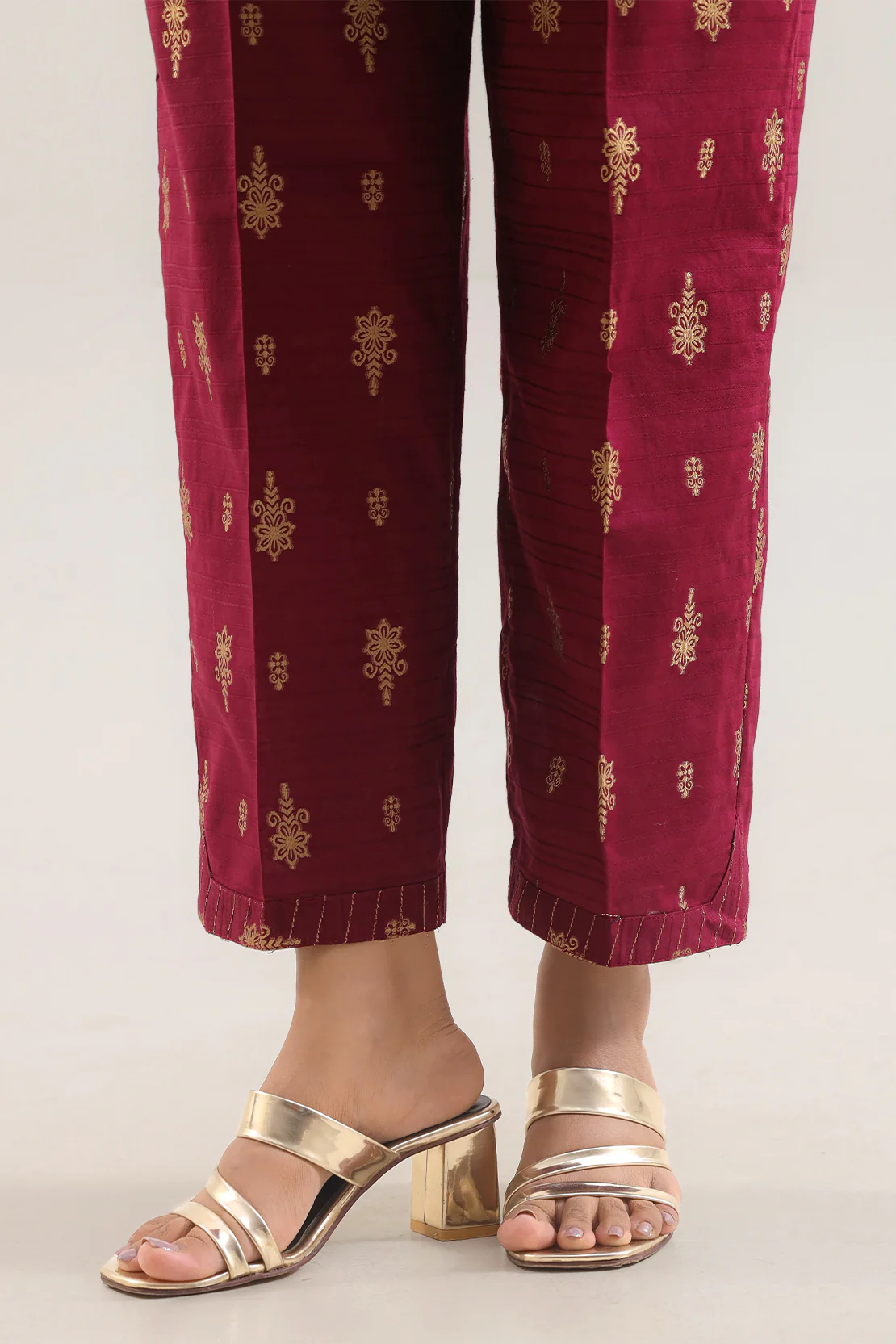 Cotton Jacquard Stitched Shirt - Image 6