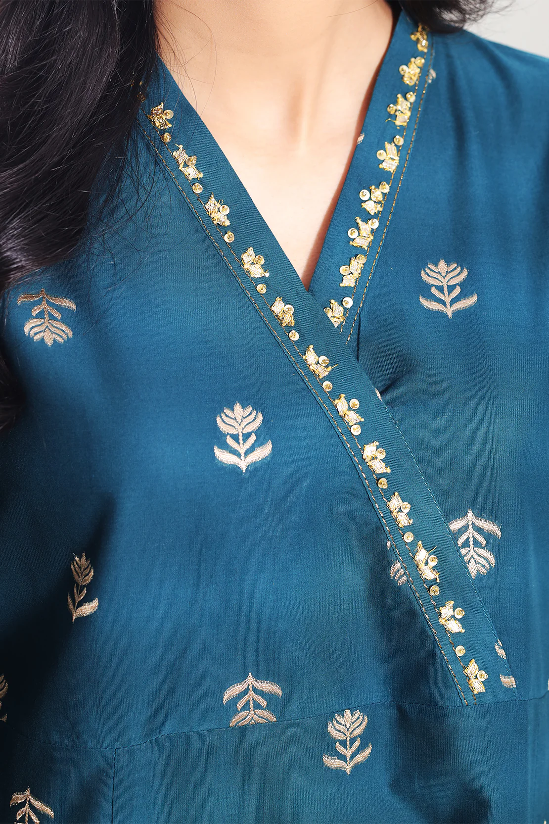 Cotton Jacquard Stitched Shirt - Image 4