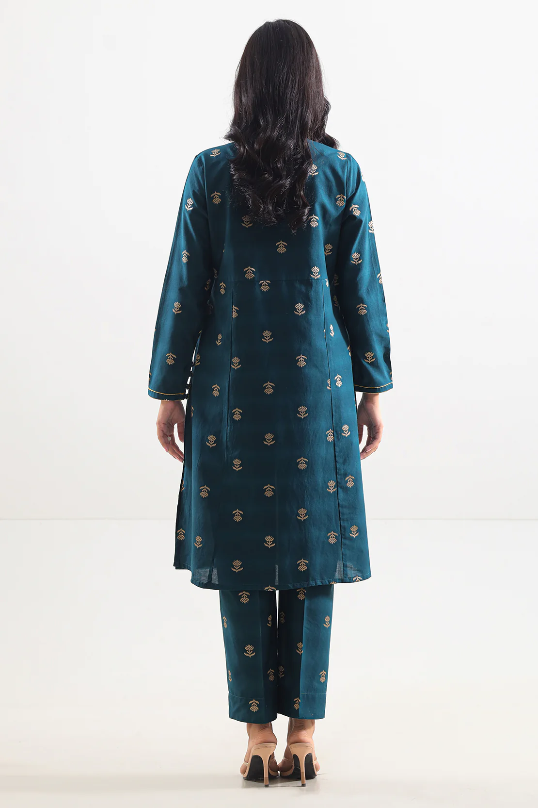 Cotton Jacquard Stitched Shirt - Image 6