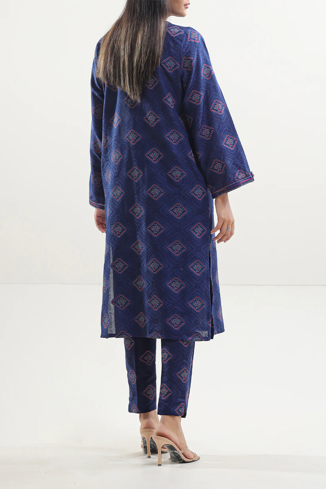 Cotton Jacquard Stitched Shirt - Image 3