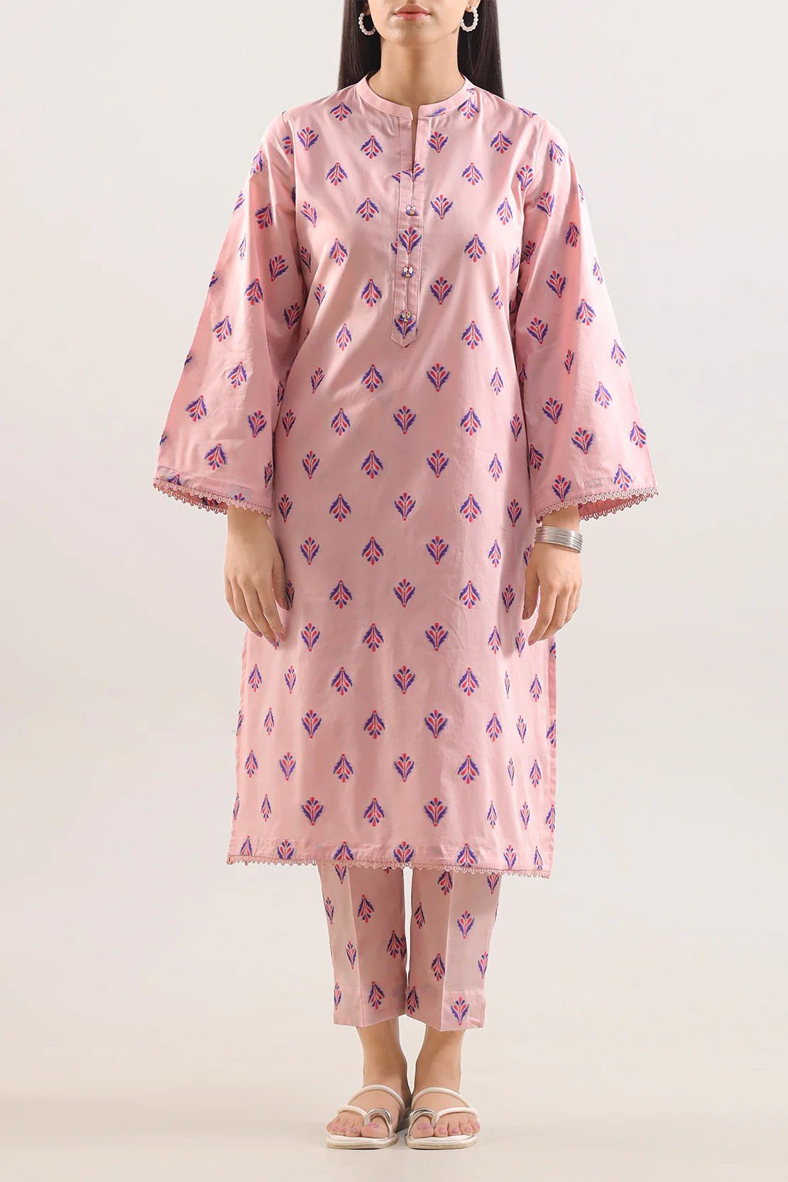 Cotton Jacquard Stitched Shirt