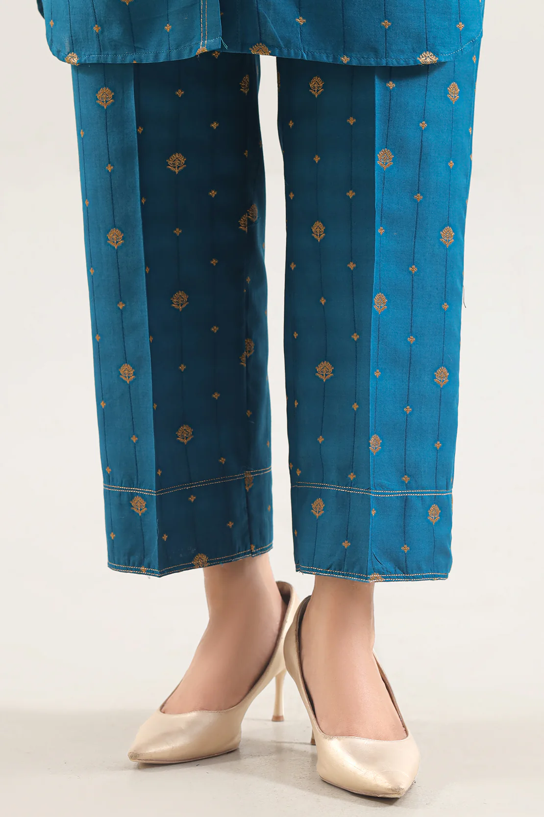 Cotton Jacquard Stitched Shirt - Image 5