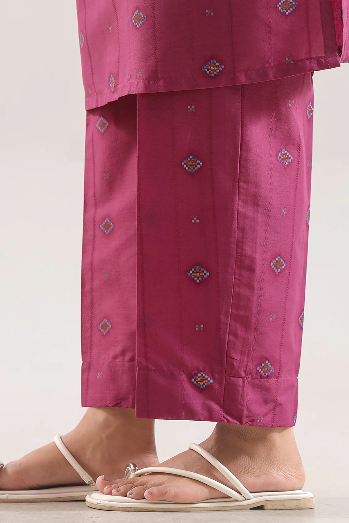 Cotton Jacquard Stitched Shirt - Image 5