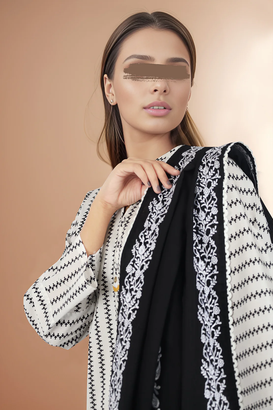 Cotton Net Dupatta - Image 2