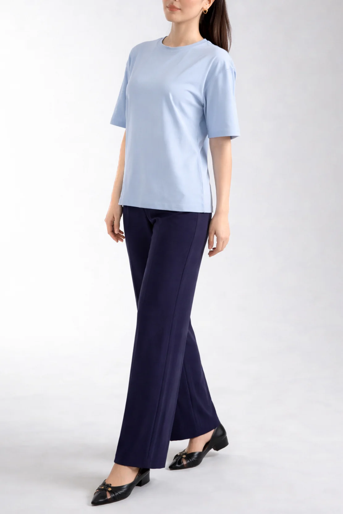Drop Shoulder Tee Shirt - Image 2
