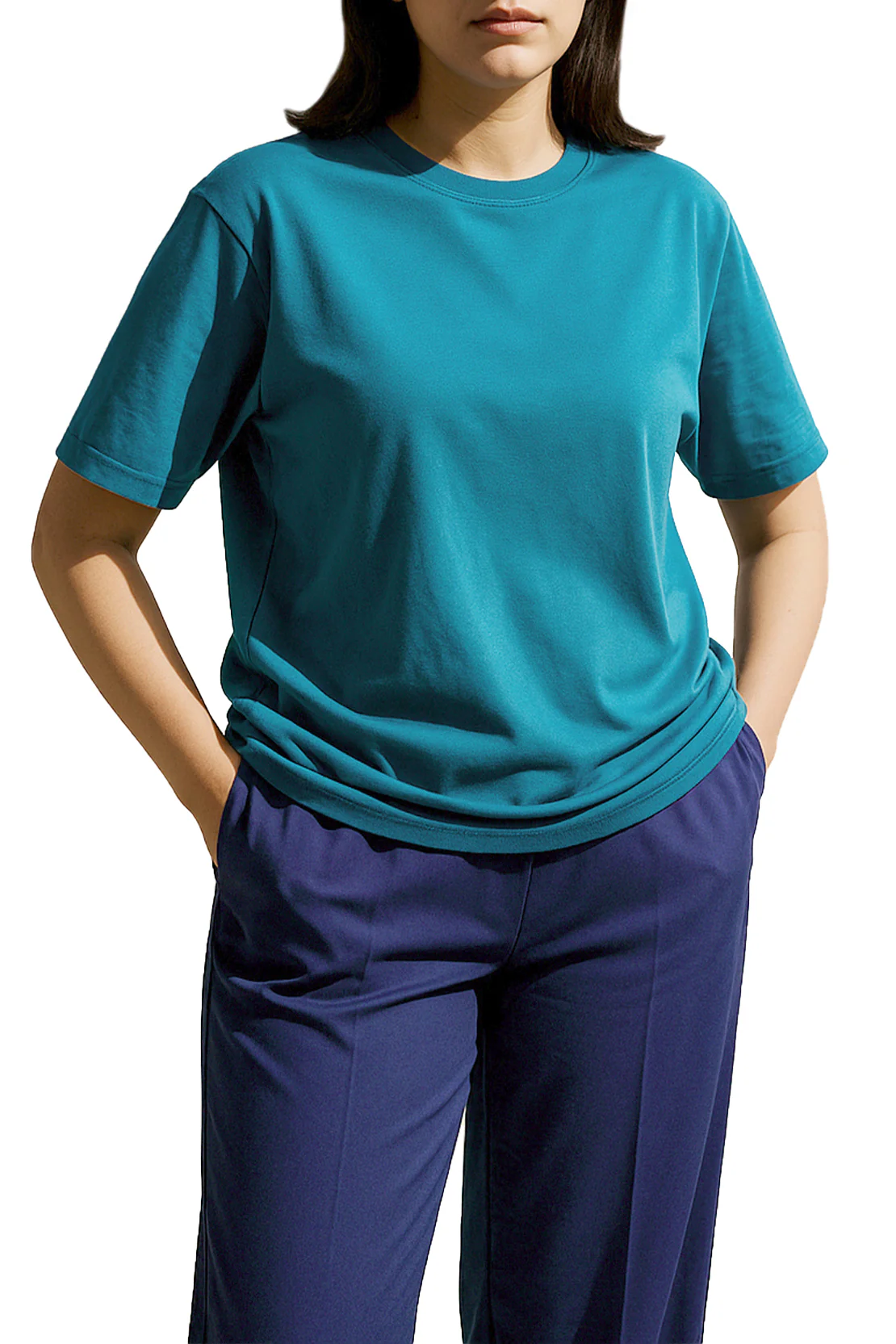 Drop Shoulder Tee Shirt - Image 5