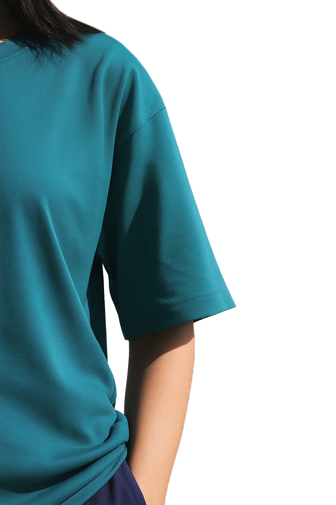 Drop Shoulder Tee Shirt - Image 6