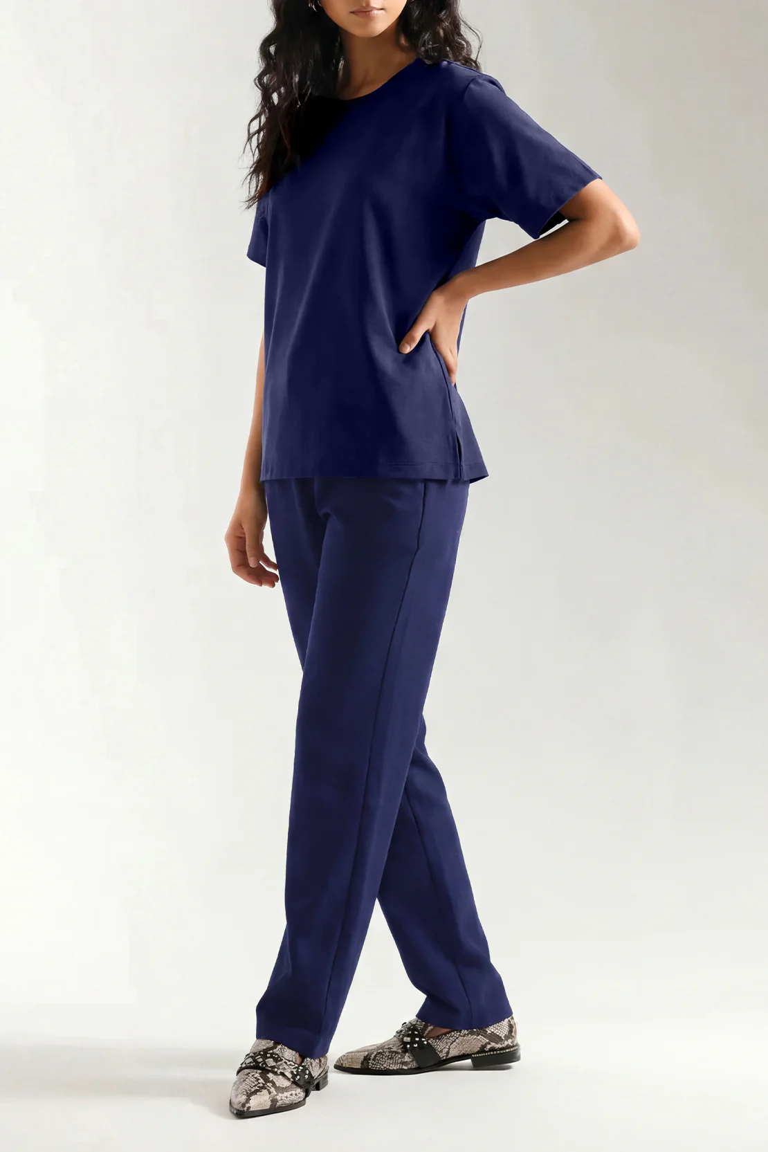 Drop Shoulder Tee Shirt