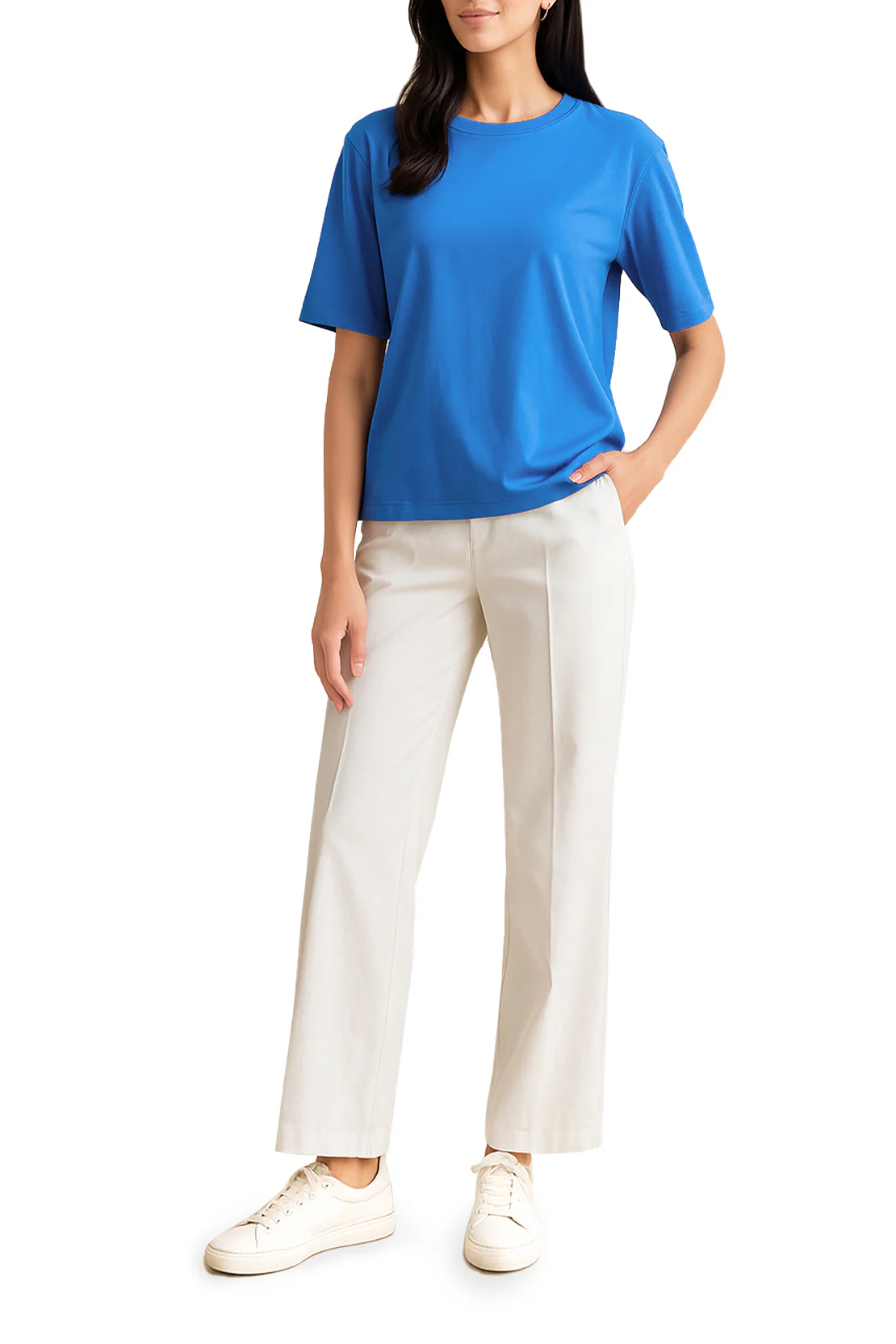 Drop Shoulder Tee Shirt - Image 3
