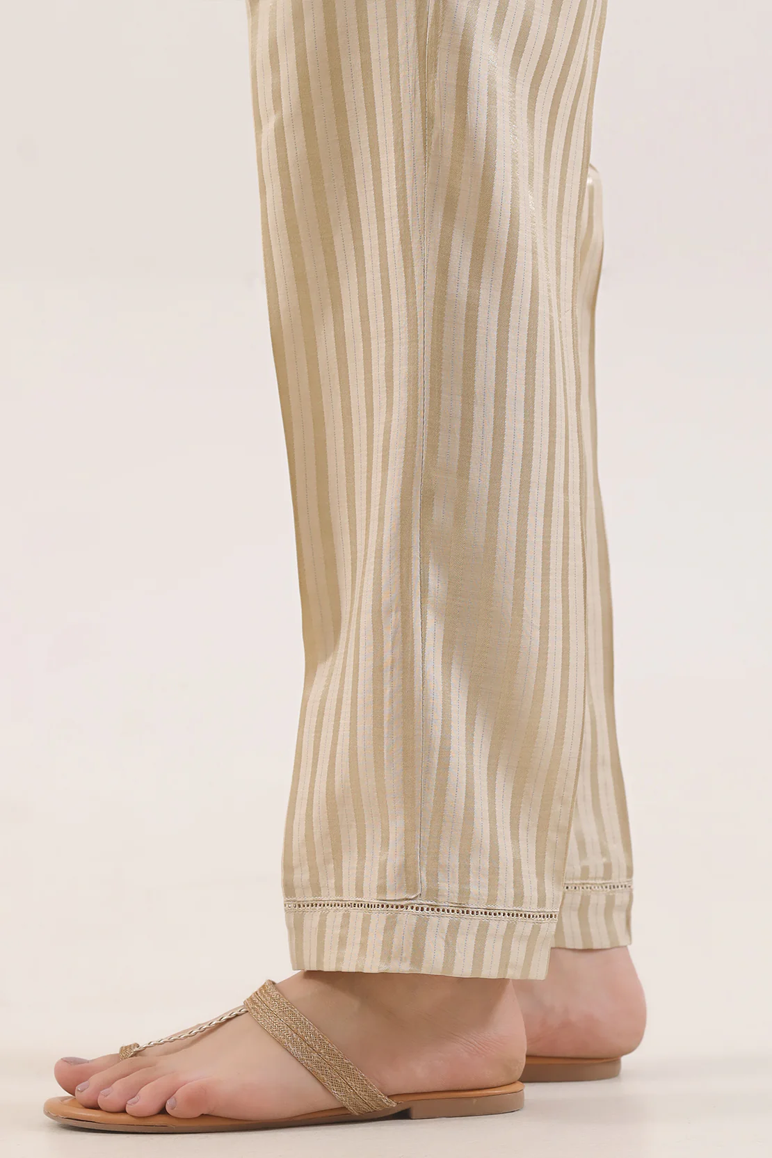 Dyed Zari Mesuri Pants - Image 2