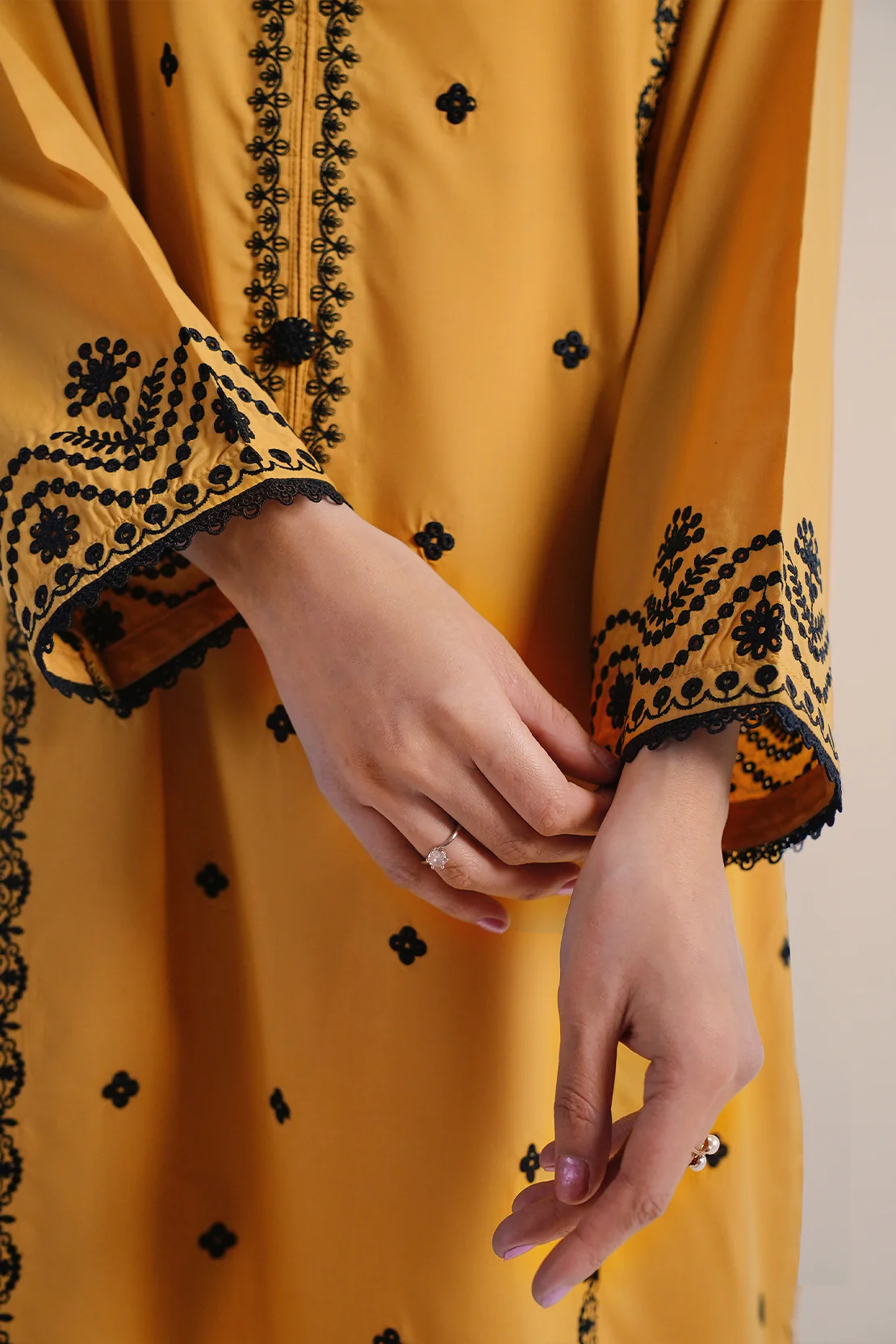 Embroidered Easy Care Weave Stitched 2 Piece (Shirt/Trouser) - Image 8