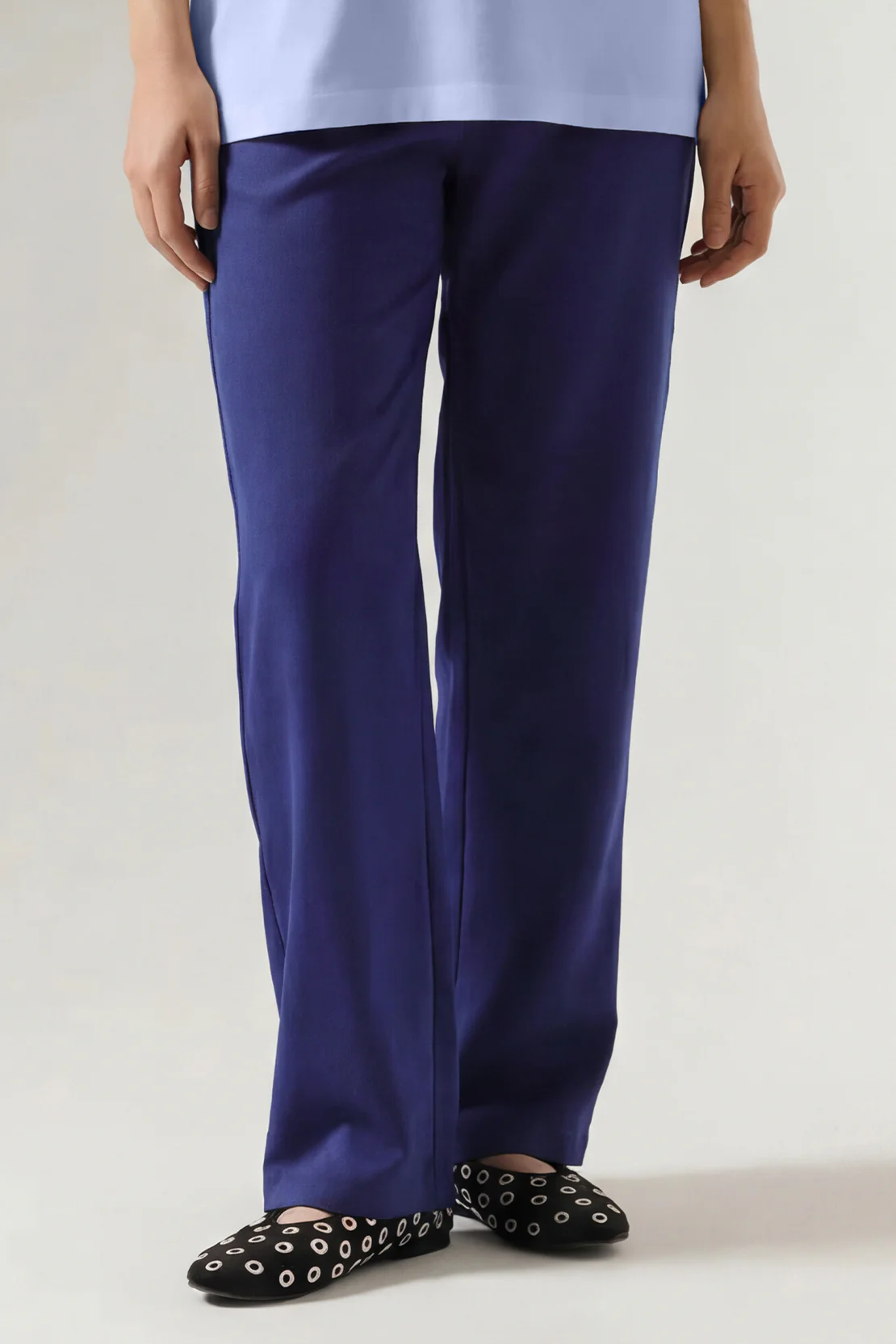 High Waist Straight Trousers - Image 2