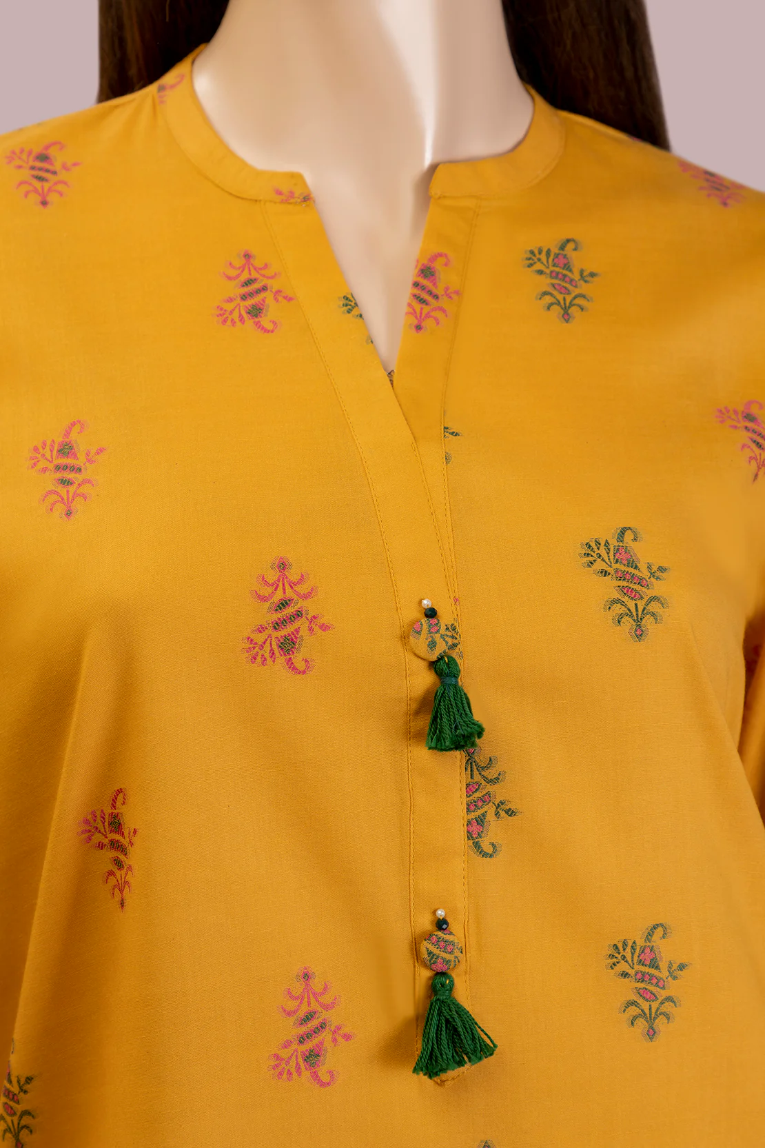 Jacquard Cotton Stitched Shirt - Image 3