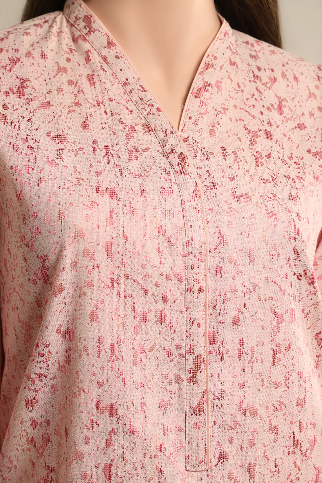 Jacquard Cotton Stitched Shirt - Image 3