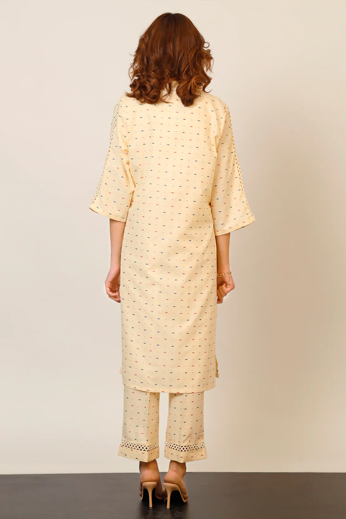 Jacquard Cotton Stitched Shirt - Image 3