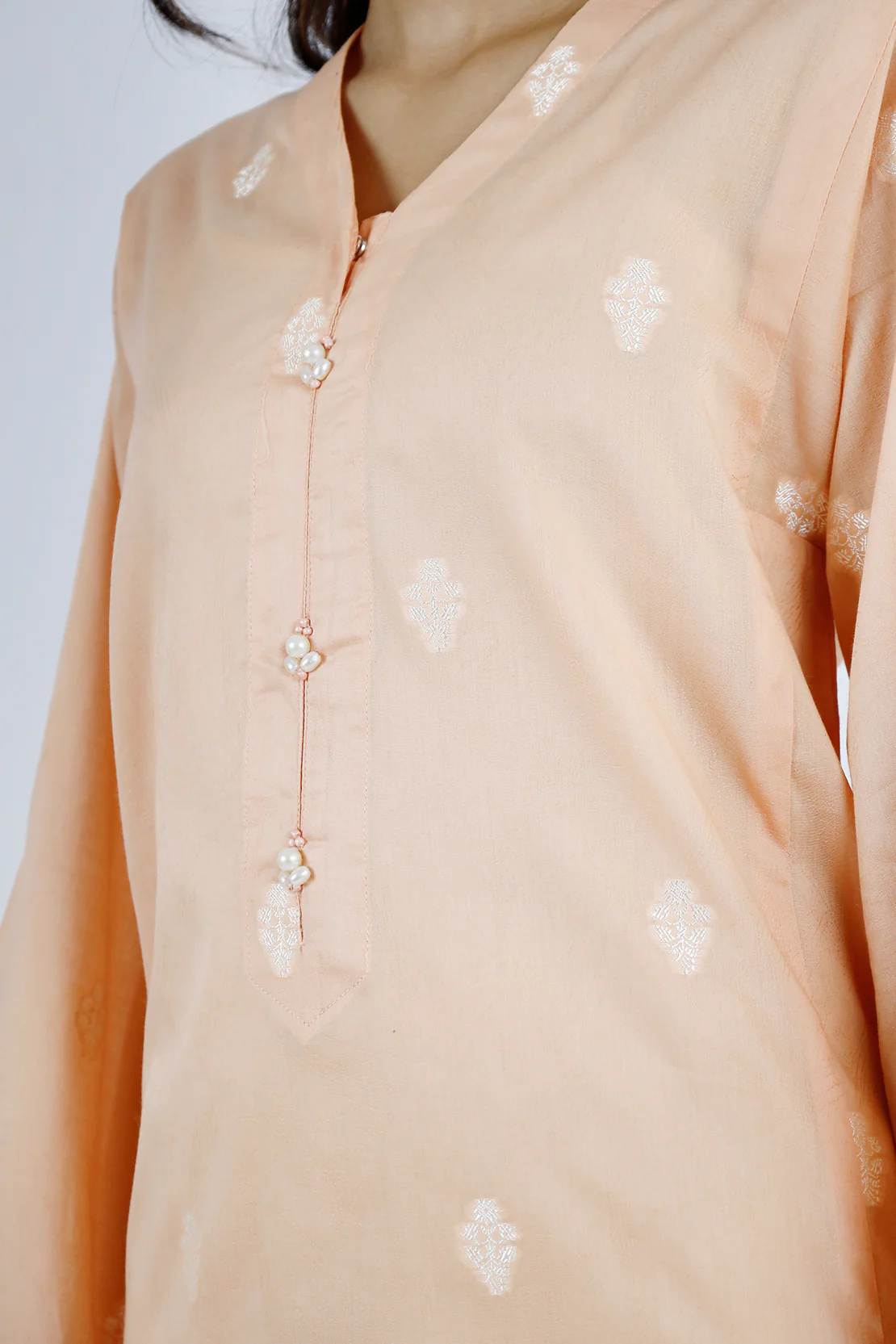 Jacquard Cotton Stitched Shirt - Image 5