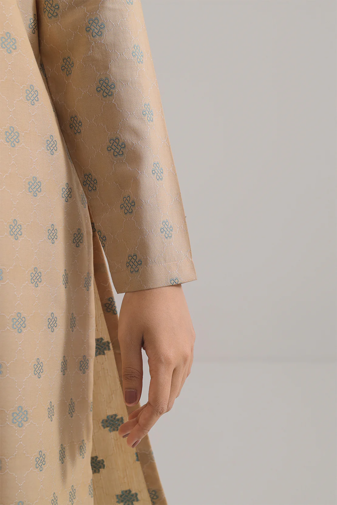 Jacquard Cotton Stitched Shirt - Image 5