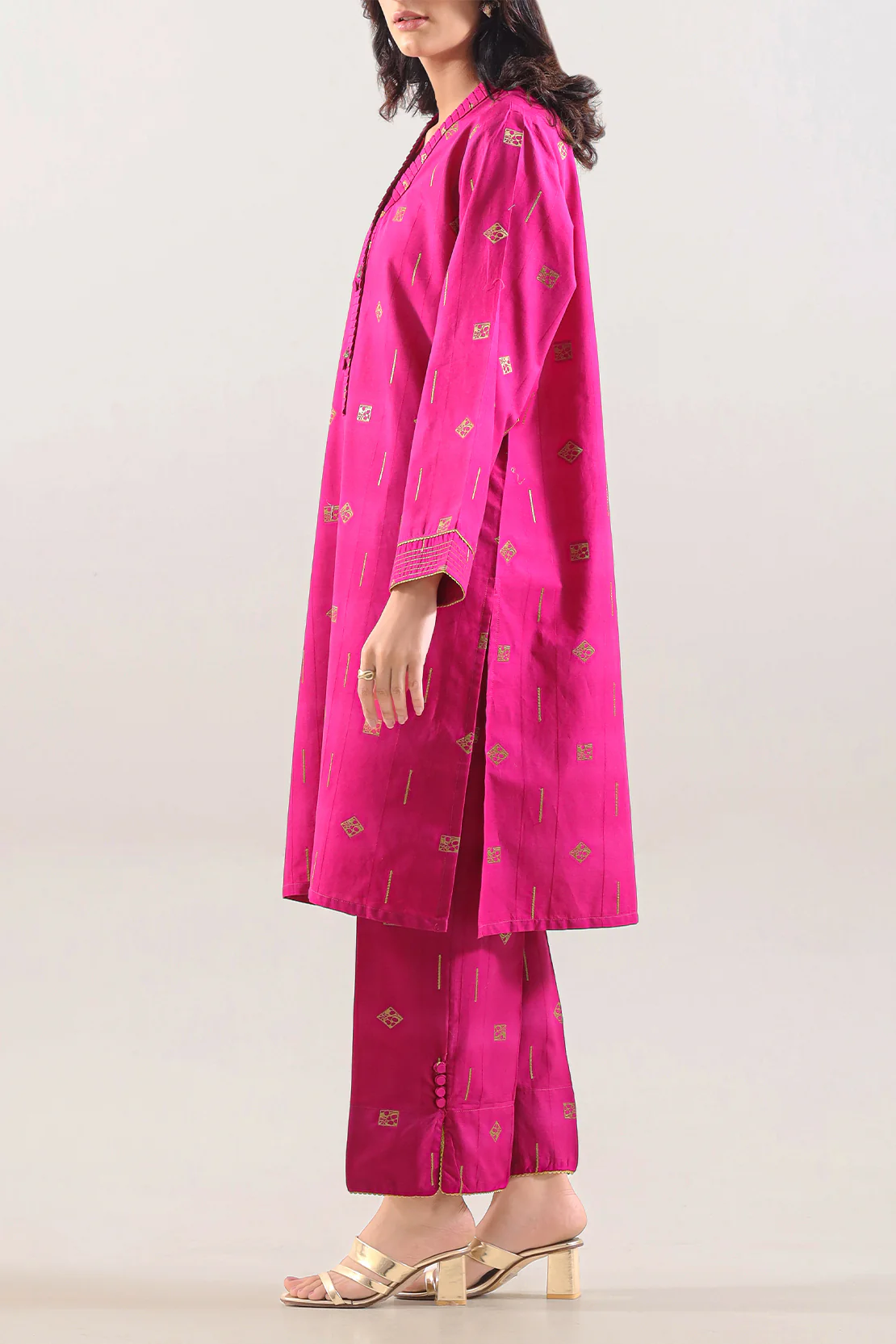 Jacquard Cotton Stitched Shirt - Image 3
