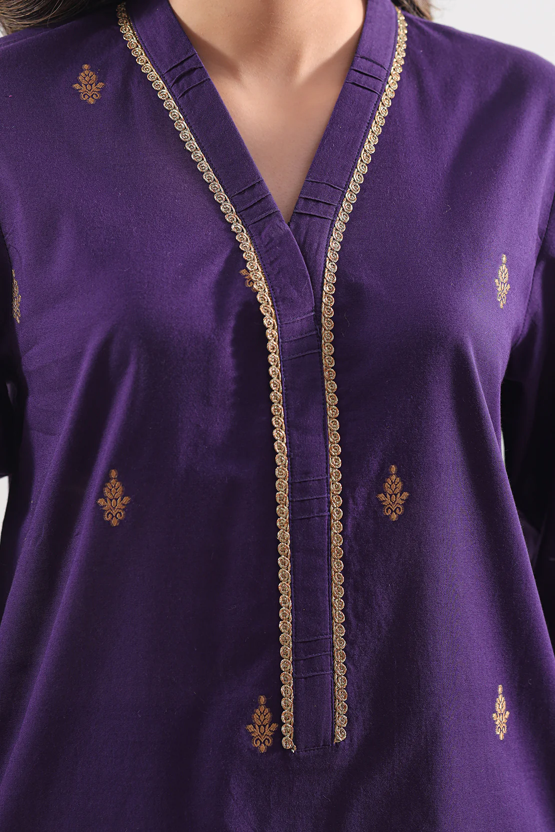 Jacquard Cotton Stitched Shirt - Image 5