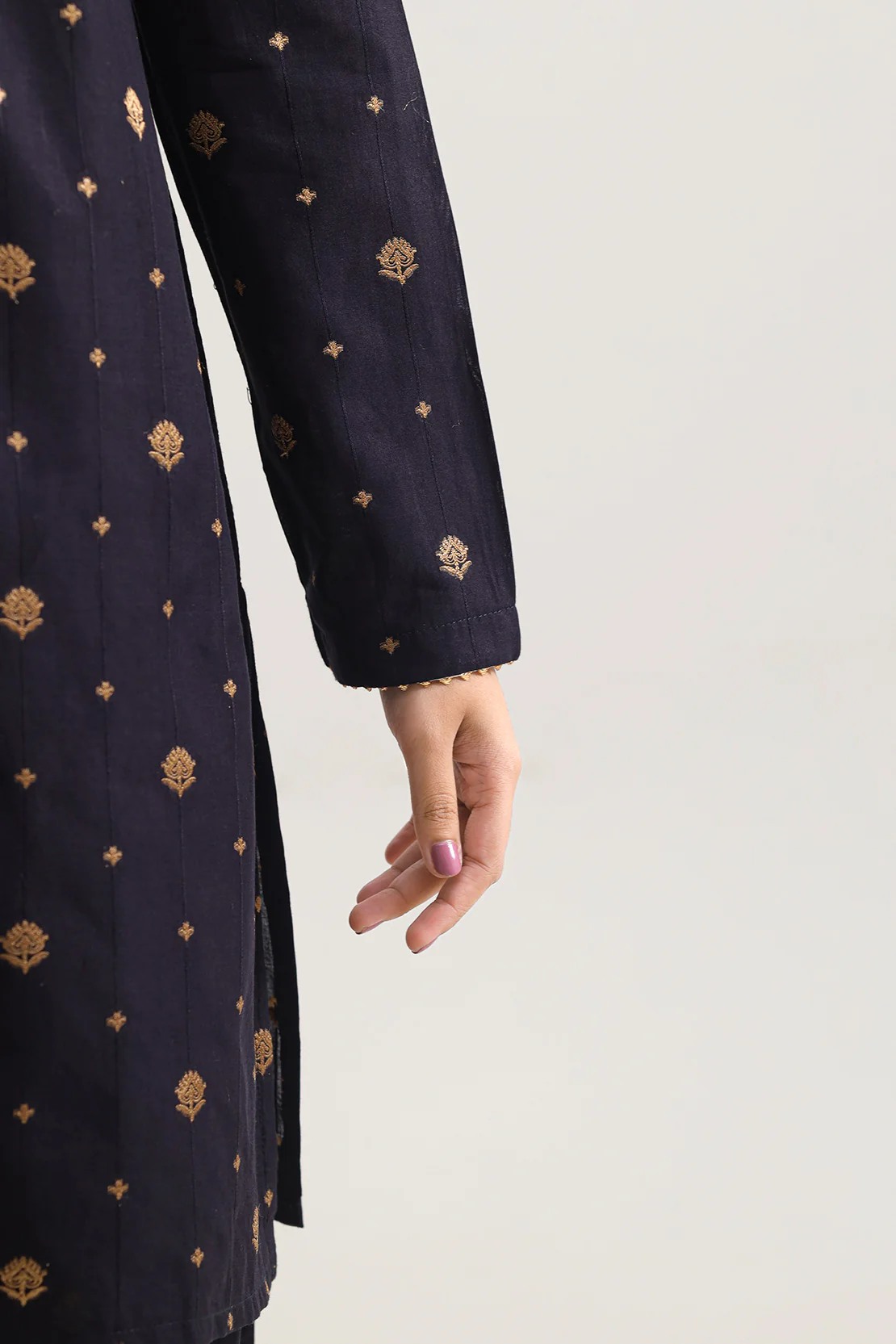 Jacquard Cotton Stitched Shirt - Image 5